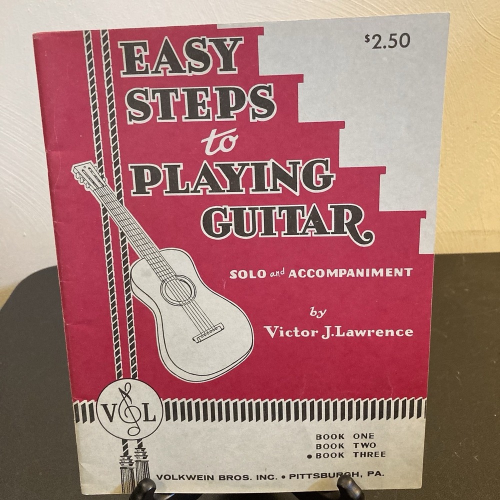 Easy Steps To Playing Guitar Solo and Accompaniment Book‎ 3 By Victor Lawrence